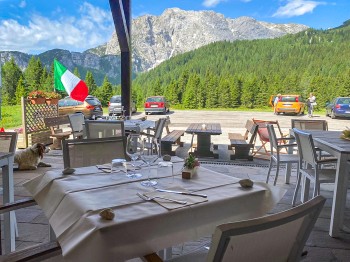 Hotelterrasse Sommer