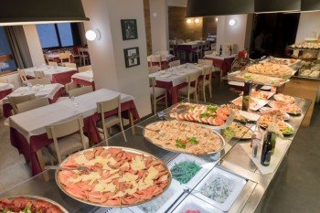 Speisesaal - Vorspeisenbuffet