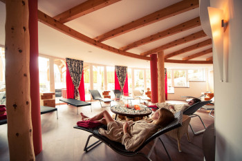 Ruheraum im Wellnessbereich