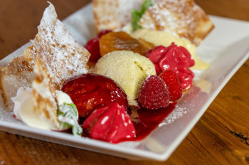 Dessert aus unserm Restaurant
