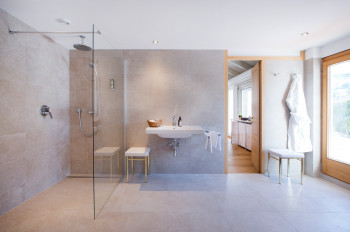 Wellnessbereich Dusche