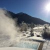 Herrlicher Aussicht vom Hotel Seespitz-Zeit