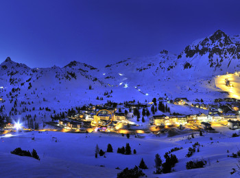 Nacht über Obertauern