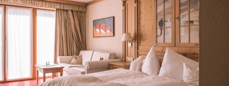 Hotelzimmer Alpin Stil