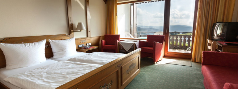 Standard Doppelzimmer mit Südbalkon