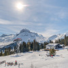 Aussicht und Skipiste
