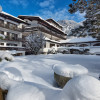 Hotelgarten mit Sonnenterrasse