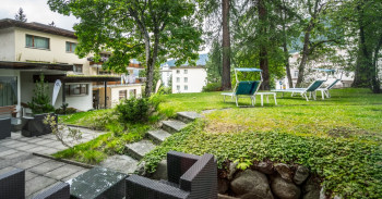 Garten im Sommer
