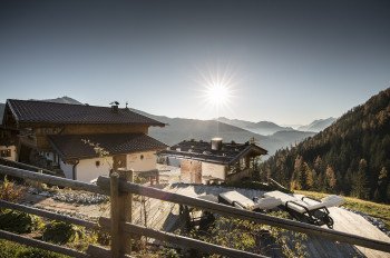 Ausblick in die Berge
