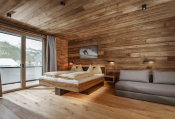 Schlafzimmer im Chalet