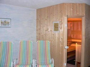 unsere heimelige Sauna