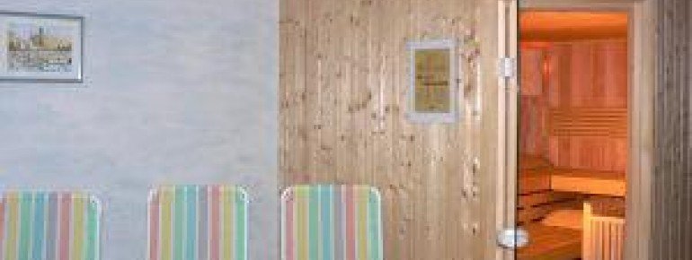 unsere heimelige Sauna