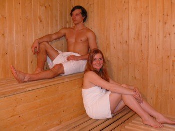Finnische Sauna