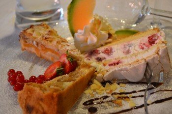 Hausgebackene Kuchen und Torten
