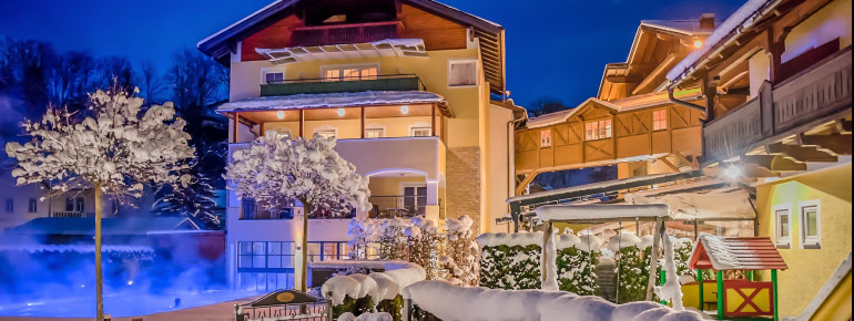 Hotel Ansicht vom Garten