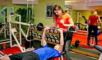 Fitness Studio im Haus