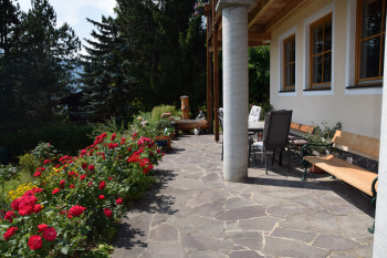 Terrasse des Hauses