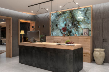 Lobby im Boutique Hotel