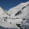 Die Fane Alm im Winter