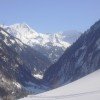 Panoramablick in die Weißsee Gletscherwelt