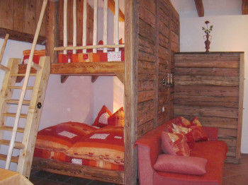 Studioapartment Schlafbereich