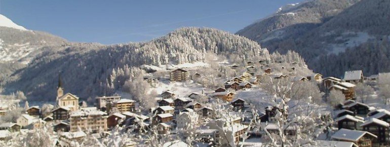 Teil von Fiesch Chalet Mistelhof im Mitte