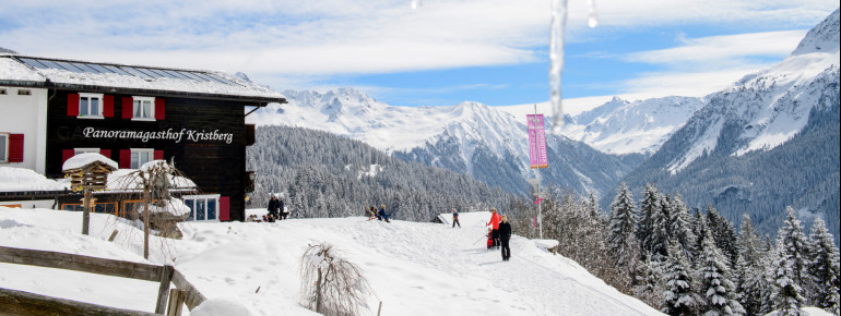 Panoramagasthof Kristberg im Silbertal, der Genießerberg im Montafon