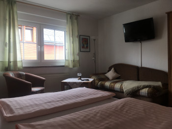1-Raum Apartment der Pension Teuber