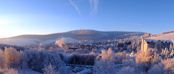 Blick auf Oberwiesenthal