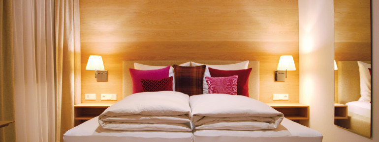 Wohnschlafzimmer im Familienappartement