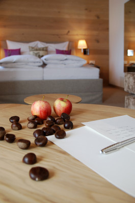 Wohnschlafzimmer im Familienappartement