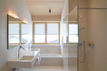 Badezimmer im Arbogast Appartement