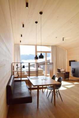 Wohnschlafzimmer im Arbogast Appartement
