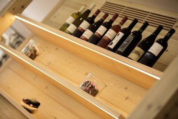Ein guter Tropfen Wein zum Abendessen