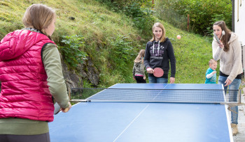 Tischtennis im Sommer