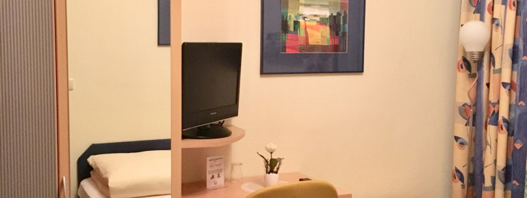 Einzelzimmer im Gästehaus Margit Falch