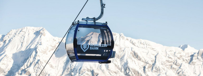 die neuen Gondeln bringen dich RAZ FAZ ins Skigebiet... einfach nur traumhaft schöne Bergkulisse...