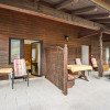 Teil der Terrassen in der Pension Gulla