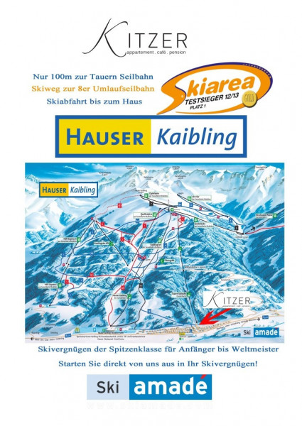Direkt an der Seilbahn gelegen.