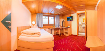 Einbettzimmer ohne Balkon