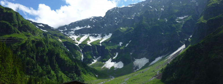 Viele Wandermöglichkeiten gibt's in der Nähe, zum beispiel beim Hintersee bei Mittersill