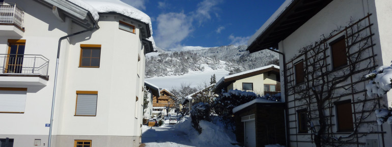 In eine ruhige Sackgasse finden Sie Pension zu Hause