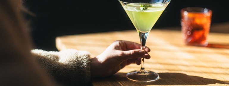 Cocktail an der Hotelbar
