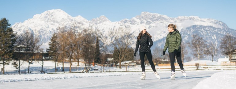 Eislaufen auf dem Ritzensee