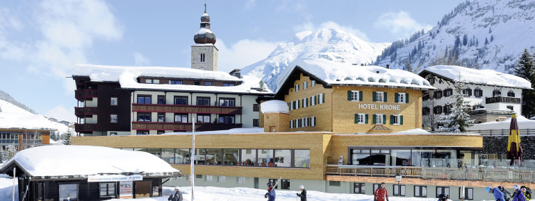 Winter in der Krone von Lech