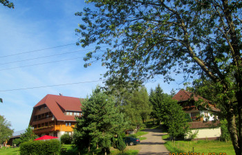 unser Hof im Sommer.... viel Platz zum spielen , toben und erholen....