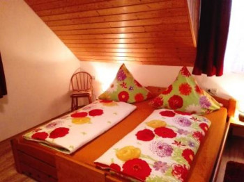 Schlafzimmer "Berg"-Wohnung