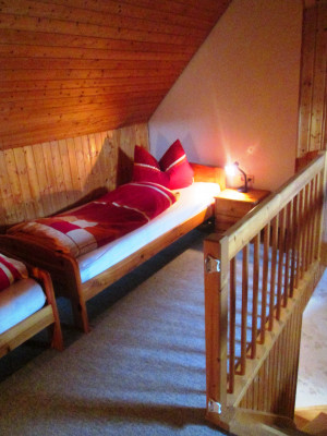 oberes Schlafzimmer "Berg"-Wohnung