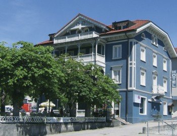 Hotel mit Biergarten