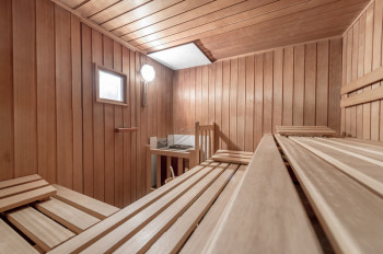 Wärme tanken in der Sauna